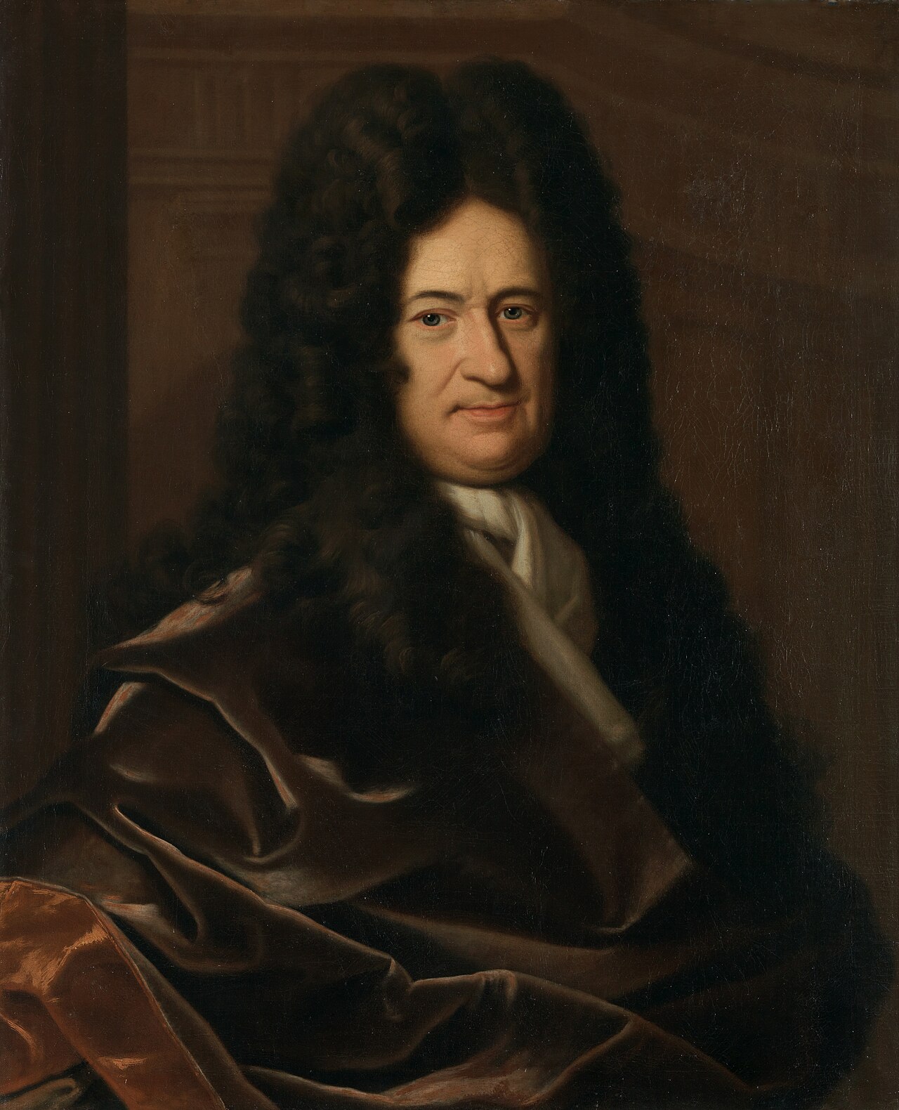 Gottfried Wilhelm Leibniz, portrait by Christoph Bernhard Francke
