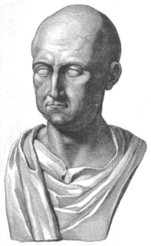 A bust of Scipio Africanus